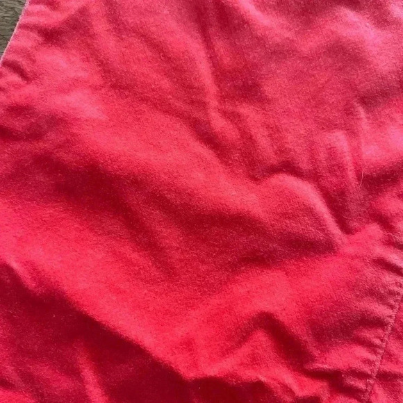 ❤️2/$50❤️[10]Talbot Coral Red Velveteen Straight  Pants - Picture 11 of 11
